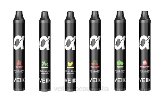 VEIIK Micko Alpha Disposable Vape 600 Puffs 500mAh Multiple Flavors - VEIIK cracker pod 2P66P58
