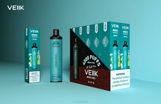 VEIIK Micko Era 4500 Puffs Disposable 30 mg Lemon Sprite - VEIIK airo pod Australia 2P66P5