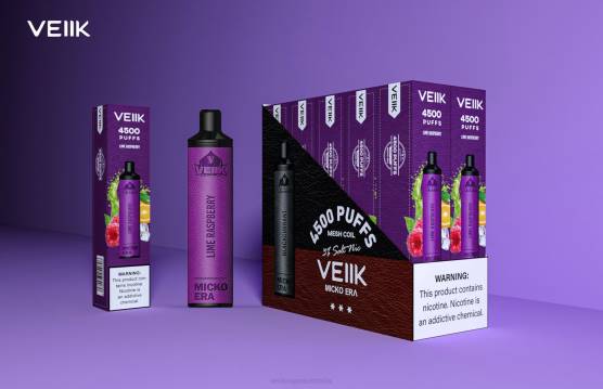 VEIIK Micko Era 4500 Puffs Disposable 30 mg Lime Raspberry - VEIIK vape Sydney 2P66P10