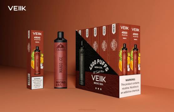VEIIK Micko Era 4500 Puffs Disposable 30 mg Mango Ice - VEIIK cracker pod 2P66P8