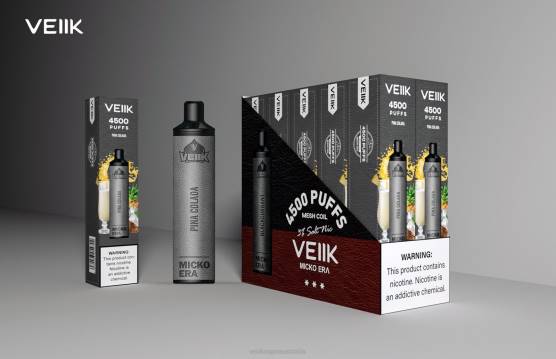 VEIIK Micko Era 4500 Puffs Disposable 30 mg Pina Colada - VEIIK vape review 2P66P4