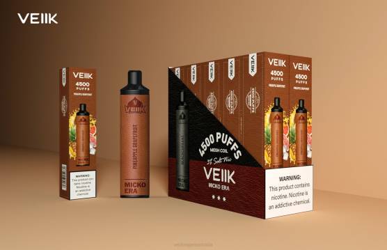 VEIIK Micko Era 4500 Puffs Disposable 30 mg Pineapple Grapefruit - VEIIK micko q Australia 2P66P6