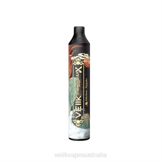 VEIIK Micko MAX Disposable Vape 1500 Puffs Melon Apple - VEIIK pod Australia 2P66P47