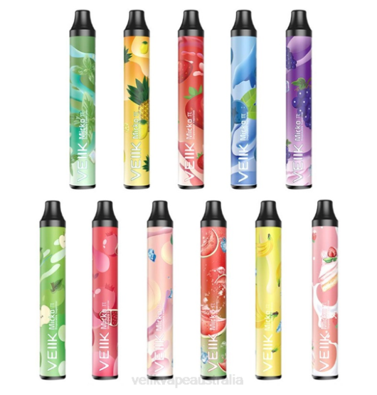 VEIIK Micko Pi Disposable Vape 600 Puffs 500mAh Multiple Flavors - VEIIK vape Sydney 2P66P60