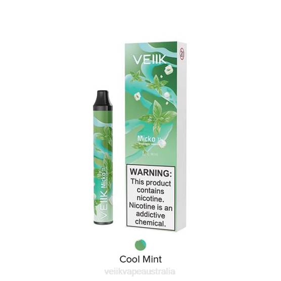 VEIIK Micko Pie Disposable Vape 600 Puffs Cool Mint - VEIIK vape Australia 2P66P22