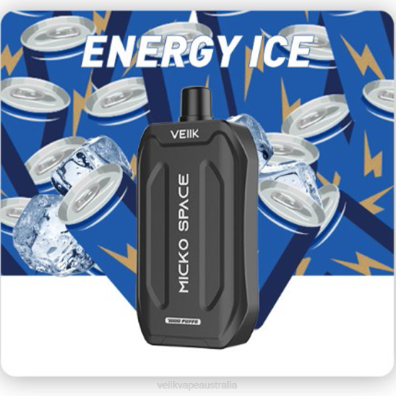 VEIIK Micko Space Disposable Vape 7000 Puffs Energy Ice - VEIIK vape review 2P66P34