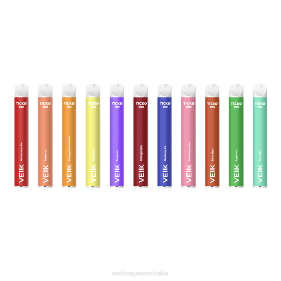 VEIIK Ticko Disposable Vape 800 Puffs Multiple Flavors - VEIIK vape Sydney 2P66P30